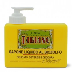 8009335003146Tabiano Sapone Liquido Biozolfo Con Dispenser 250ml