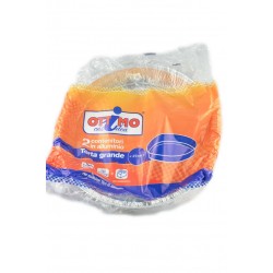 8021719001067Ottimo Contenitori Alluminio Forma Torta Grande 2pz