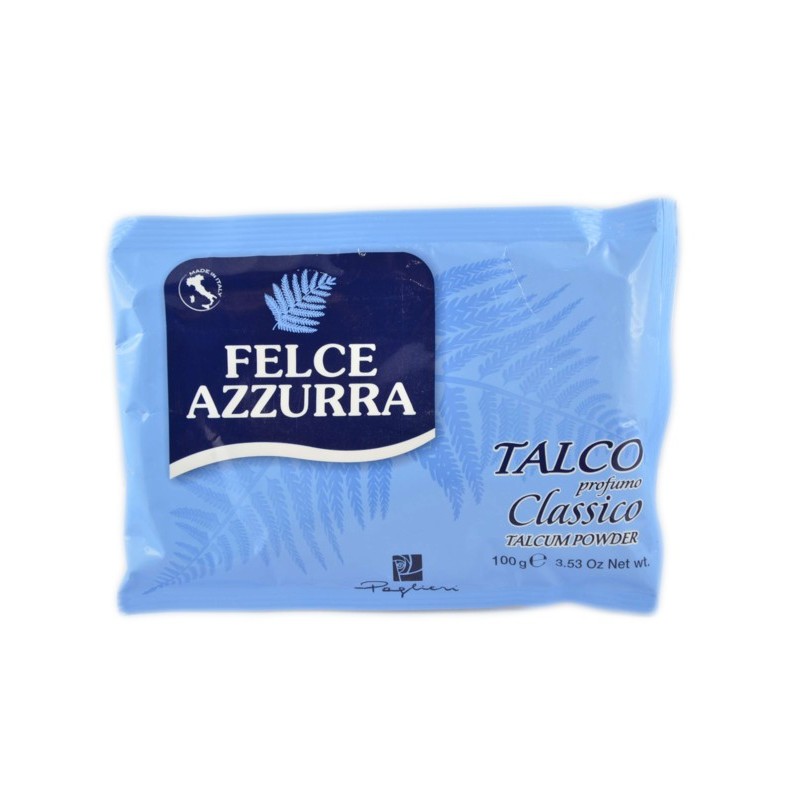 8001280026102Felce Azzurra Talco Classico Busta 100gr