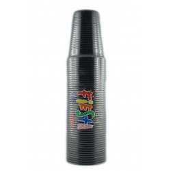 8001909183612Aristea Bicchieri Monouso Nero 200cc 50pz