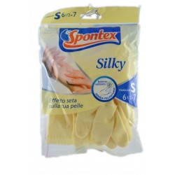 3245421530560Spontex Guanti Silky Misura S - Piccola 1pz