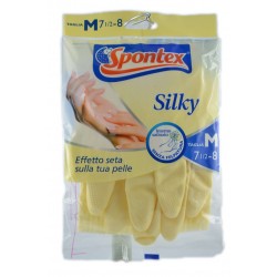 3245421530577Spontex Guanti Silky Misura M - Media 1pz