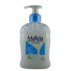 8003510006410Malizia Sapone Liquido Nutriente Latte Con Dispenser 300ml