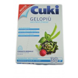 8003980030113Cuki Gelopiu' Sacchetti Freezer Normali 30pz