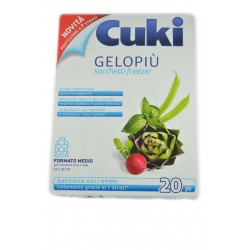 8003980030212Cuki Gelopiu' Sacchetti Freezer Medi 20pz