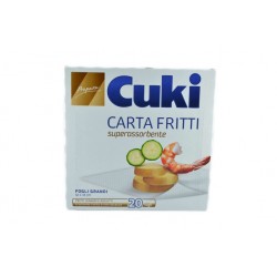 8003980210010Cuki Carta Fritti 20pz