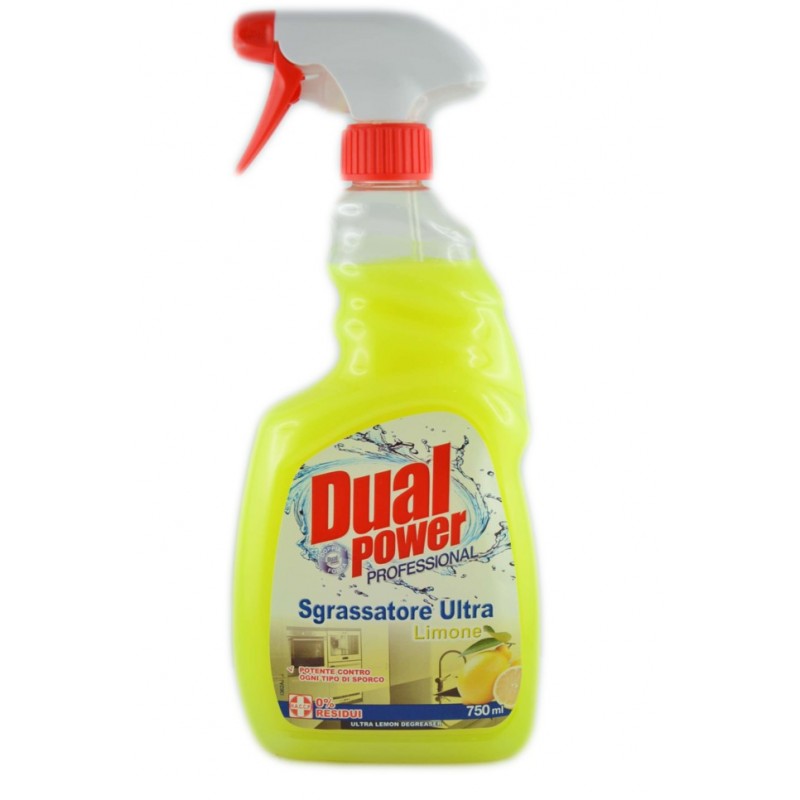 Dual Power Sgrassatore Limone Spray 750ml