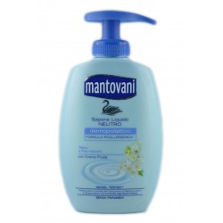 8002340008359Mantovani Sapone Liquido Talco E Fiori Bianchi Con Dispenser 300ml