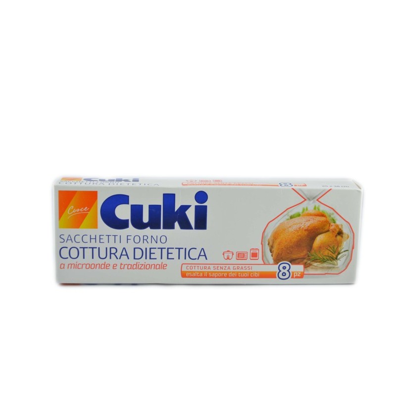 8003980050111 Cuki Sacchetti Forno Cottura Dietetica 8pz