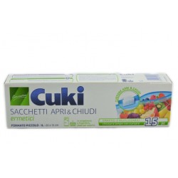 8003980170086Cuki Sacchetti Apri E Chiudi Ermetici 15pz