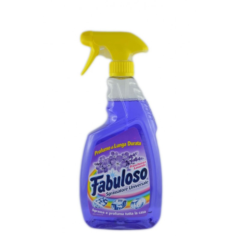 Fabuloso Spray Sgrassatore Universale Alla Lavanda - 10 Flaconi Da 600ml, Formula 97% Naturale, Antiodore - Foto 8