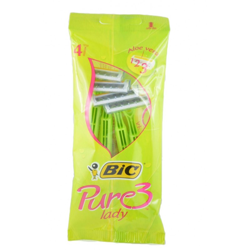 3086126726984BIC RASOIO PURE 3 LADY USA&GETTA 4PZ
