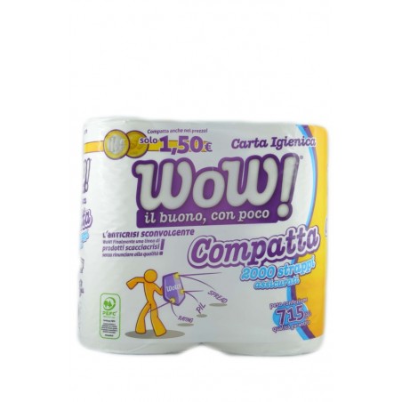 8007091004759Wow Igienica Compatta 4pz