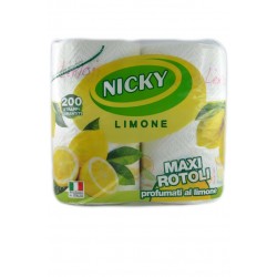 8004260433051Nicky Limone Asciugatutto 2 Rotoli 1pz