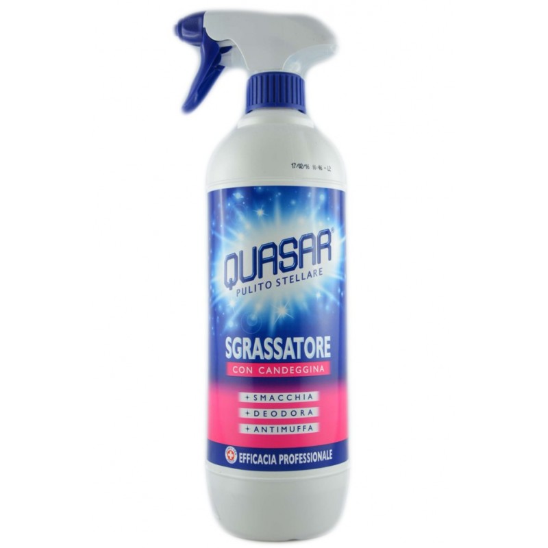 Quasar Sgrassatore Con Candeggina Spray 650ml
