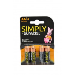 5000394002241Duracell Simply Stilo Aa 4pz