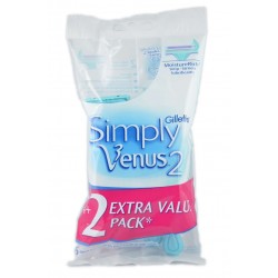 3014260241261Gillette Rasoio Simply Venus 2 - 6pz