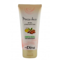8051407321818Diva Doccia Mousse All'olio Di Mandorle Dolci Tubo 200ml