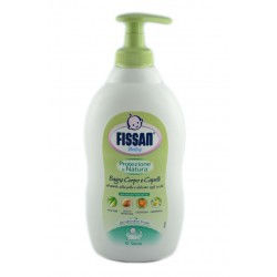 8004020203924Fissan Baby Bagno Protezione E Natura Corpo E Capelli 400ml