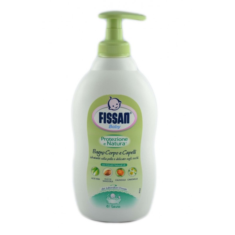 8004020203924Fissan Baby Bagno Protezione E Natura Corpo E Capelli 400ml