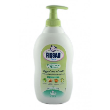 8004020203924Fissan Baby Bagno Protezione E Natura Corpo E Capelli 400ml