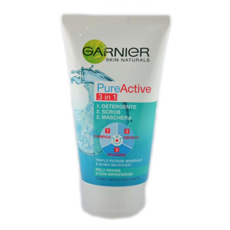Garnier Pure Activ 3in1 Detergente 150ml