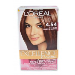 8001980122647L'oreal Excellence Creme N. 4.54 Castano Mogano Ramato