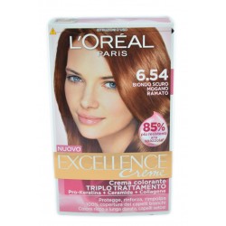 8001980122692L'oreal Excellence Creme N. 6.54 Biondo Scuro Mogano Ramato