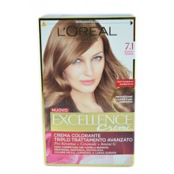 8001980122722L'oreal Excellence Creme N. 7.1 Biondo Cenere