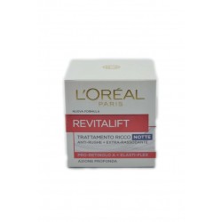 3600522422044L'oreal Revitalift Trattamento Ricco Notte Crema Vaso 50ml