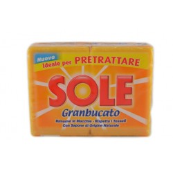 SOLE SAPONE GRANBUCATO 2X250GR