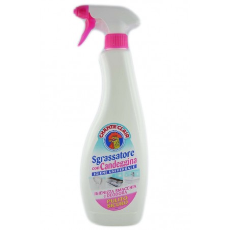 8015194513528Chanteclair Sgrassatore Con Candeggina Spray 625ml