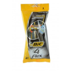 3086123242555Bic Rasoio 4 Flex - 4pz