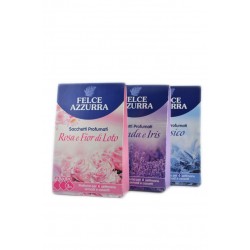 8001280030390Felce Azzurra Sacchetti Profumati - Fragranze Assortite Lavanda/Classico/Rosa 4pz