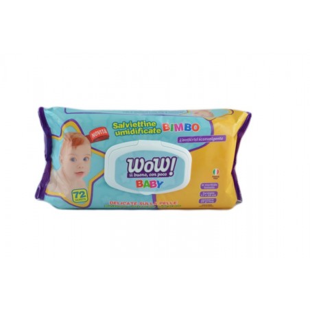 8007091005879Wow Salviettine Baby 72pz